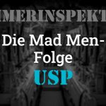 Folge 131 des Podcasts "Aus dem Maschinenraum für Marketing & Vertrieb": Die Mad Men-Folge - USP